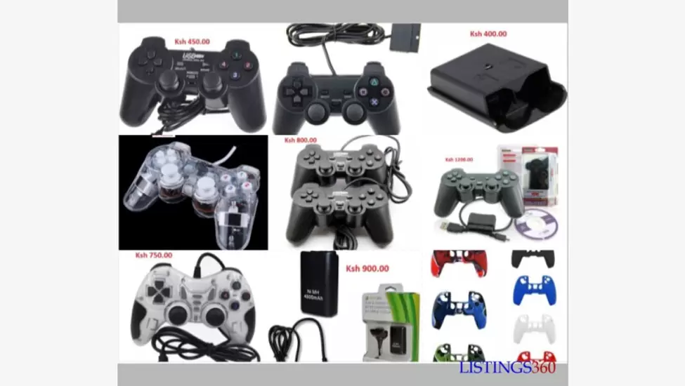 Brand new gamepads and controllers (pc,ps2,ps3,ps5)