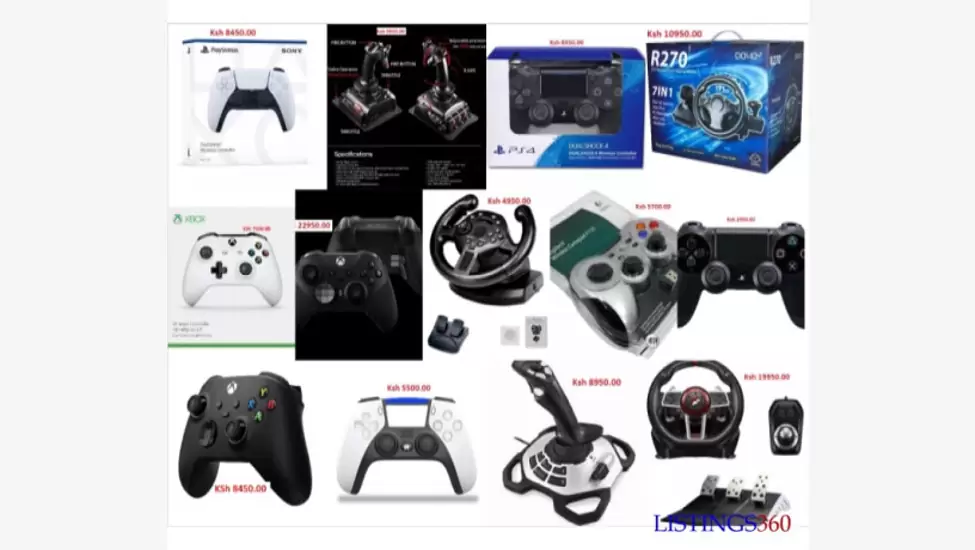 Brand new controllers (pc,ps2,ps3,ps5)