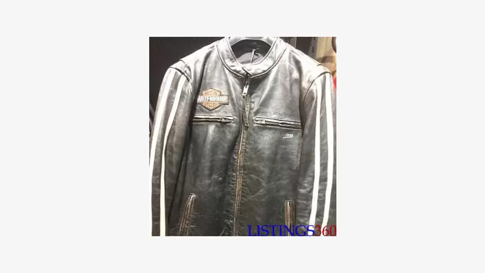 408,000 S Harley Davidson Cow Leather Jacket